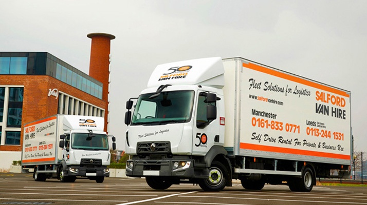 Gruppo Salford Van Hire - successo, coraggio e determinazione